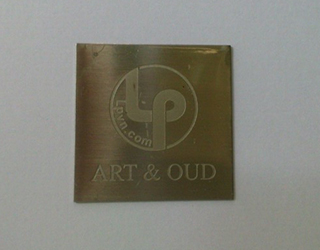 Logo mạc kim loại ART & OUD